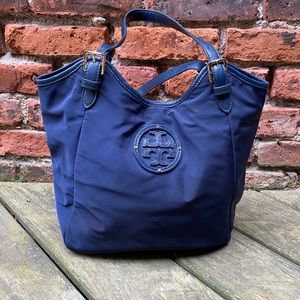 Tory Burch Nylon Logo Tote